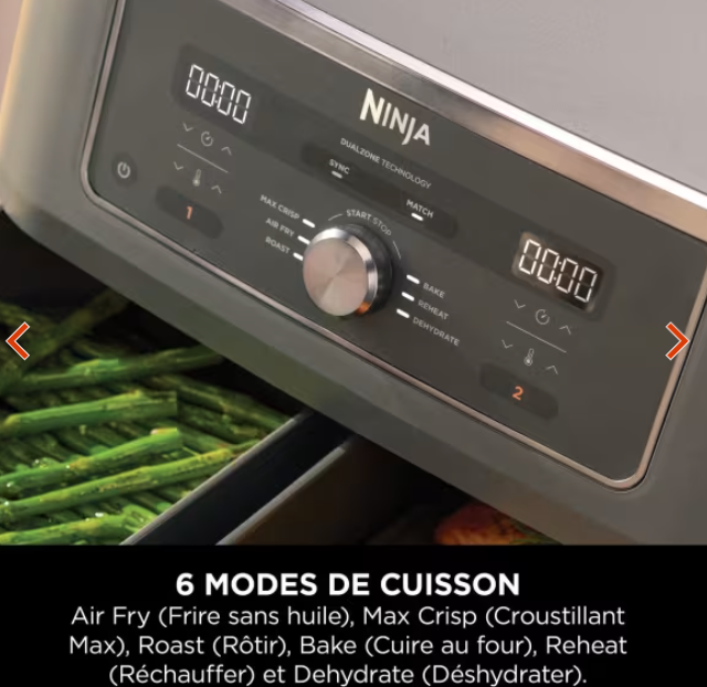 🍟 Air Fryer Ninja Foodi MAX Dual Zone — La cuisson saine, rapide et croustillante enfin accessible !