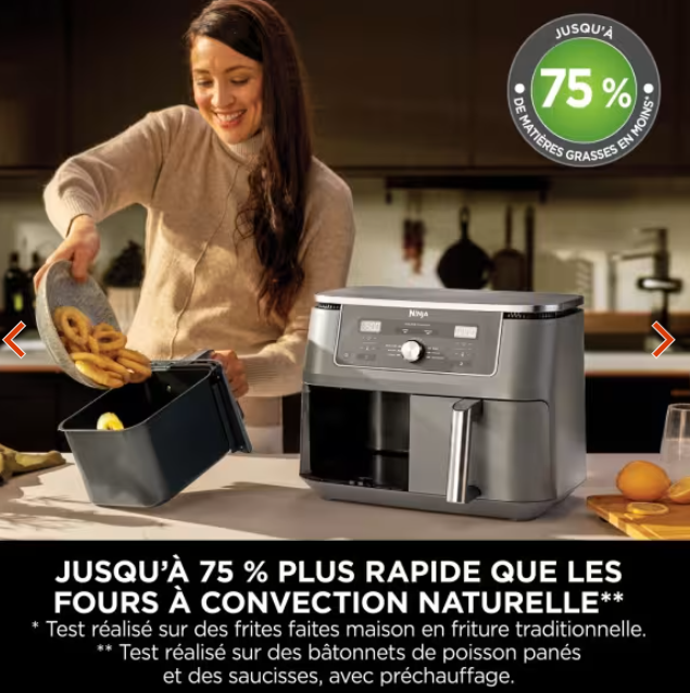 🍟 Air Fryer Ninja Foodi MAX Dual Zone — La cuisson saine, rapide et croustillante enfin accessible !